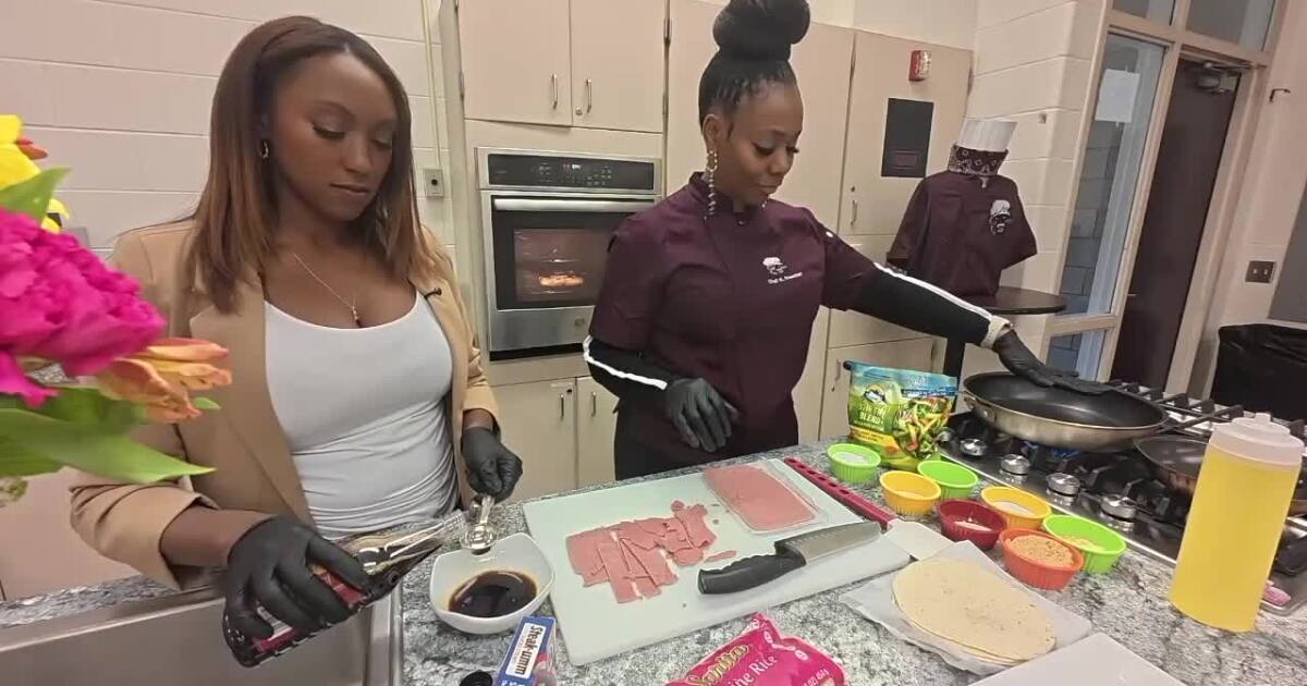 We challenged a local chef to make dinner with $10 of dollar store ingredients