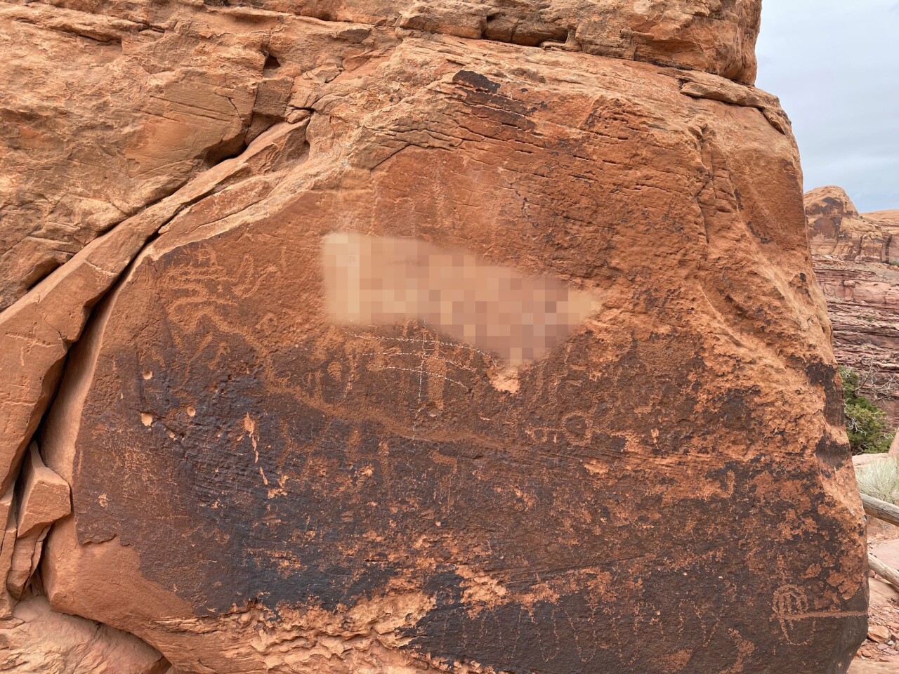 Birthing Rock petroglyphs