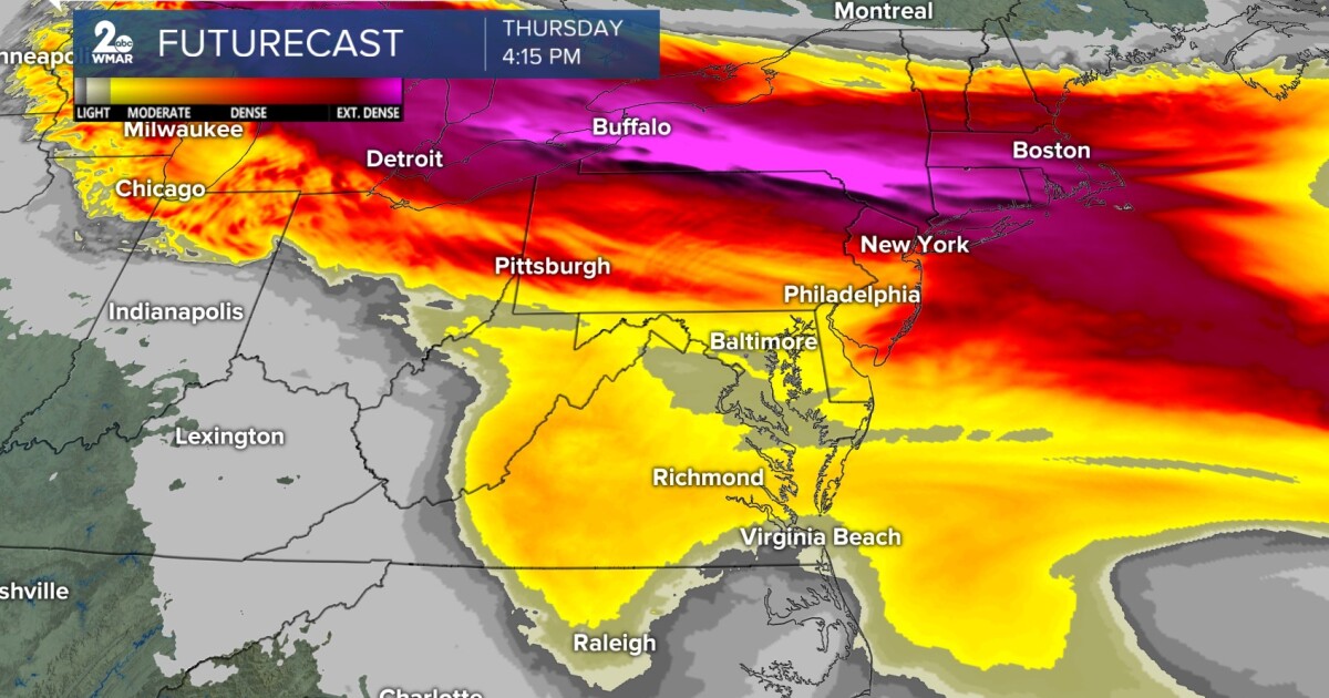 Another day with hot temperatures and hazy skies