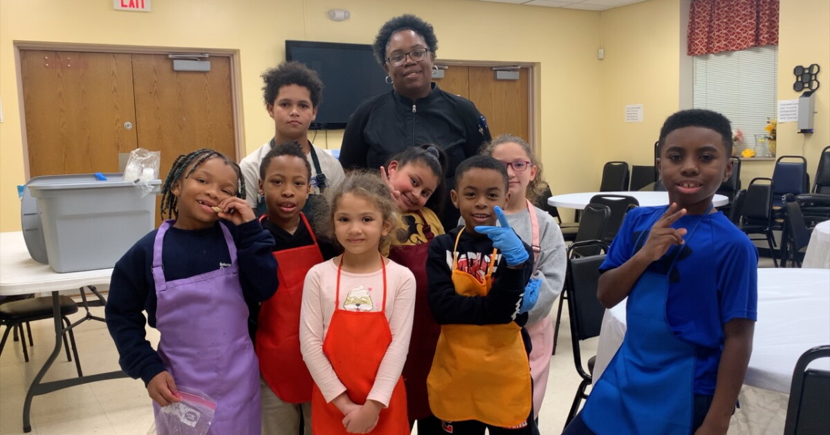 Kids enjoying after-school cooking classes at Delavan Grider Community Center - Vimarsana News