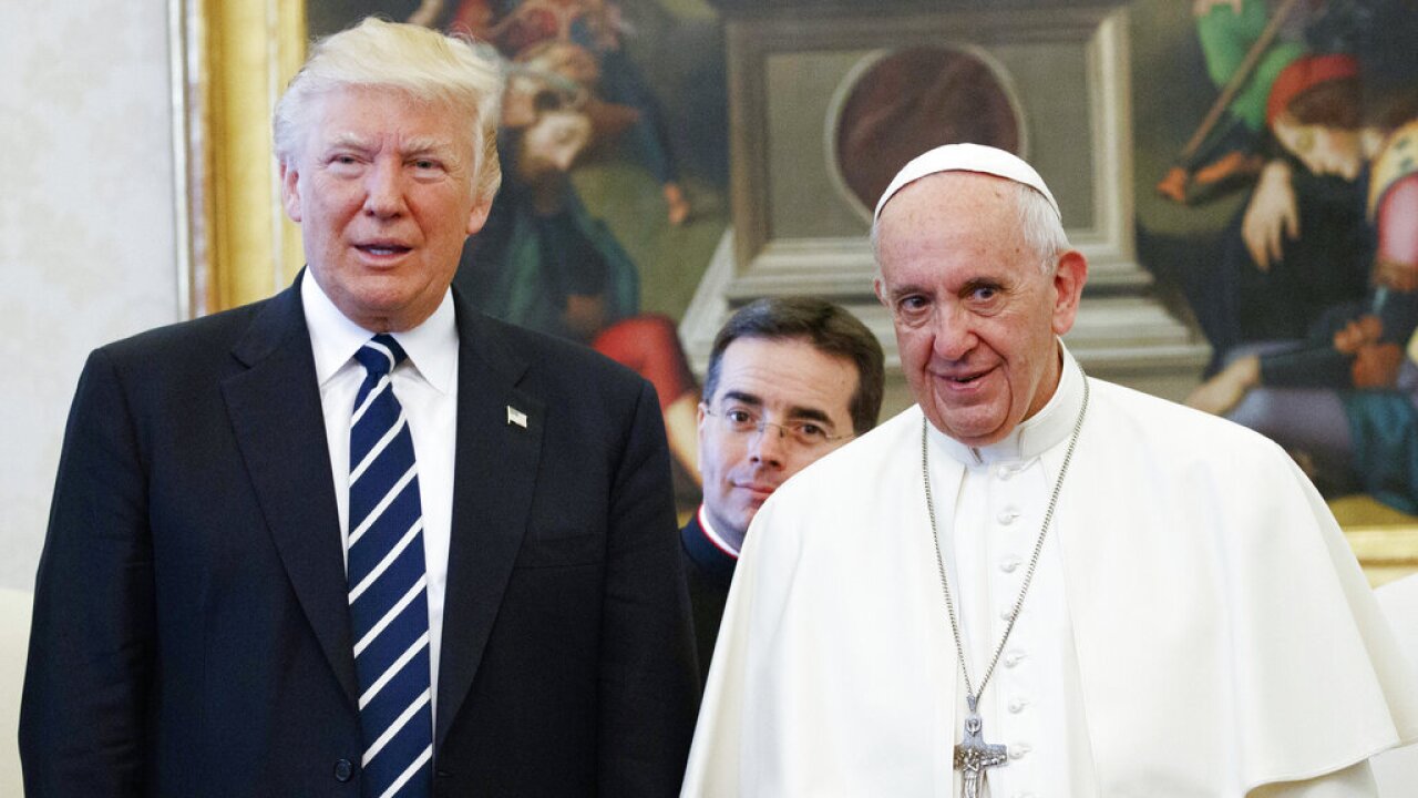 Seating plan details for Pope Francis? funeral revealed with President Trump to be moved to ?third-tier? row