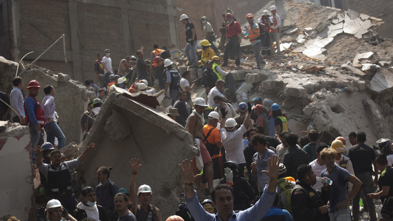 Mexico hit by 6.1 magnitude earthquake Saturday
