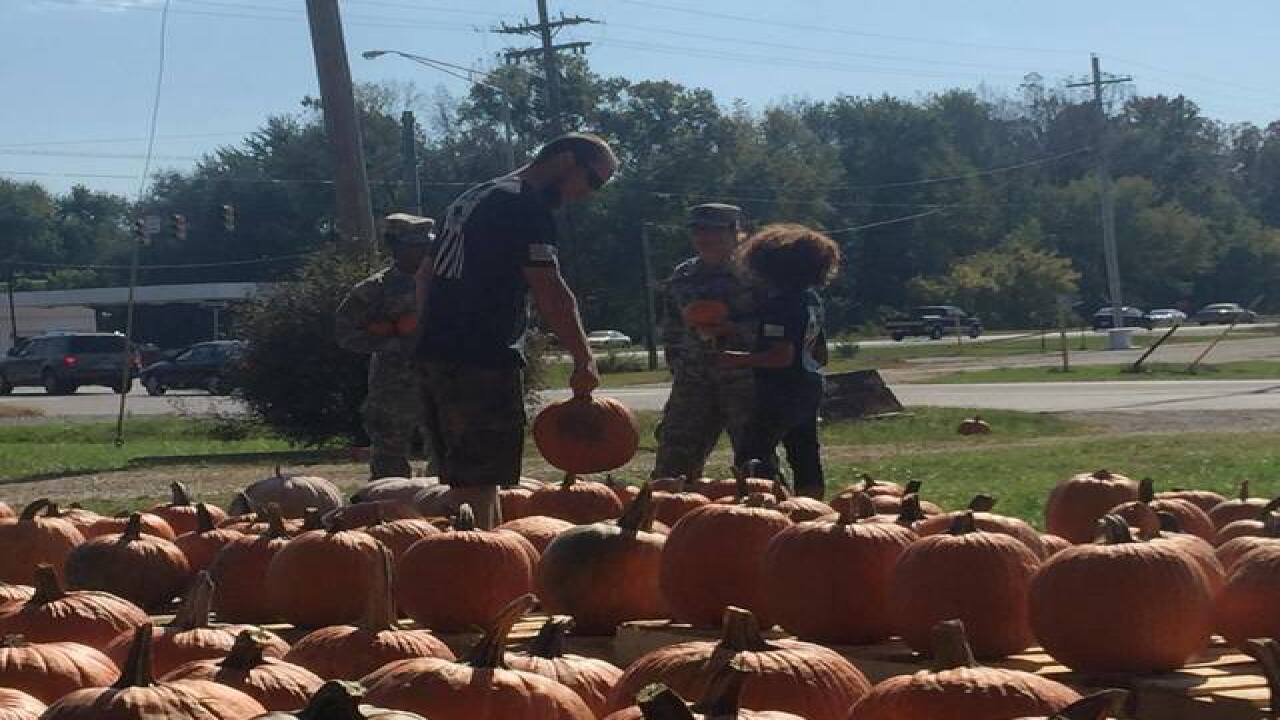 Photos: Pumpkins for freedom