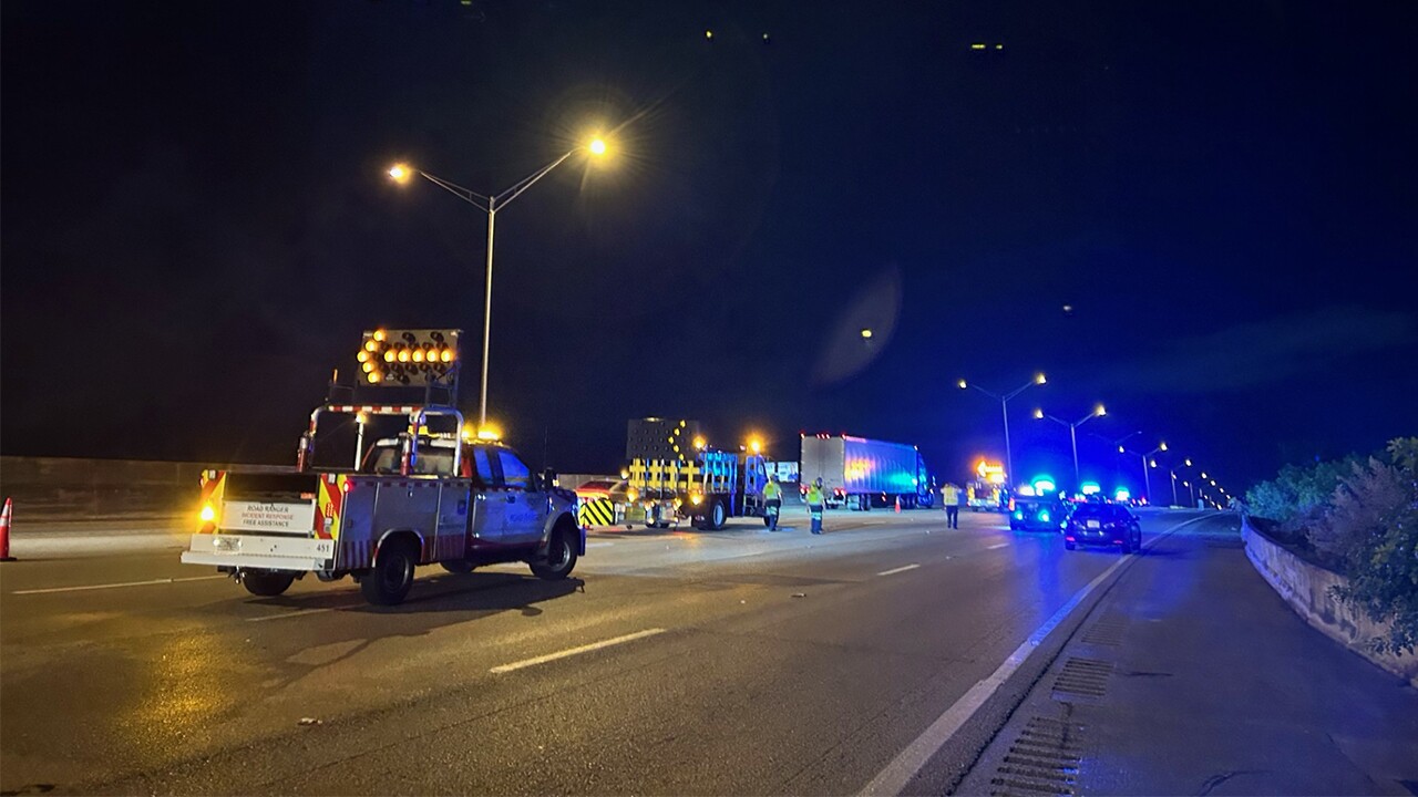 A fatal crash on Interstate 95 northbound at Blue Heron Boulevard in Riviera Beach causes delays on Aug. 30, 2024 (1).jpg