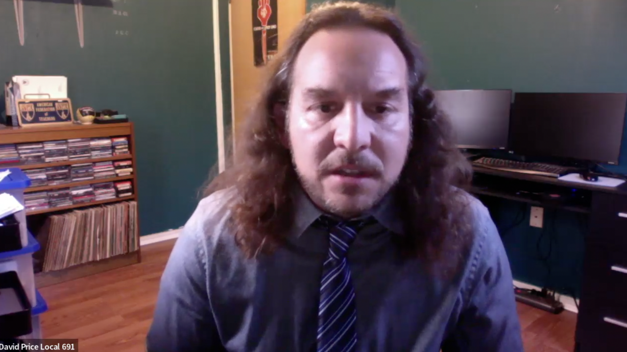 David Price, President of AFT local 691.png