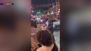 WATCH: Viral video depicts incident between Tampa officer and unknown person