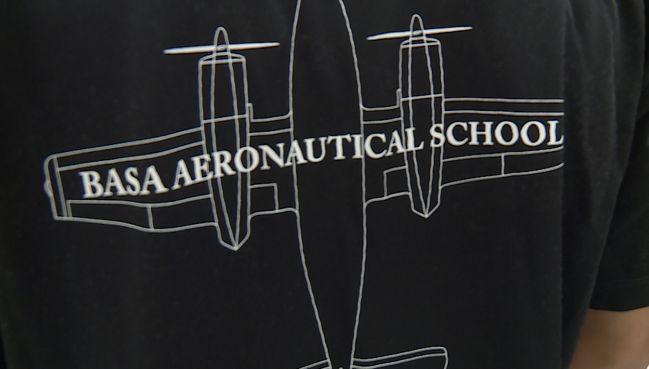 'BASA Aeronautical School' shirt