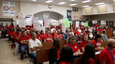 Rosedale teachers' union implores school district to renegotiate health benefits with talks at an impasse