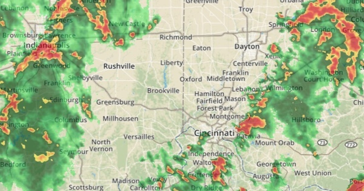 Live Radar Track The Severe Storm S Path