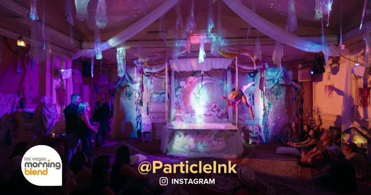 'Particle Ink' Offers Live Immersive Experience, Show at Luxor Hotel ...