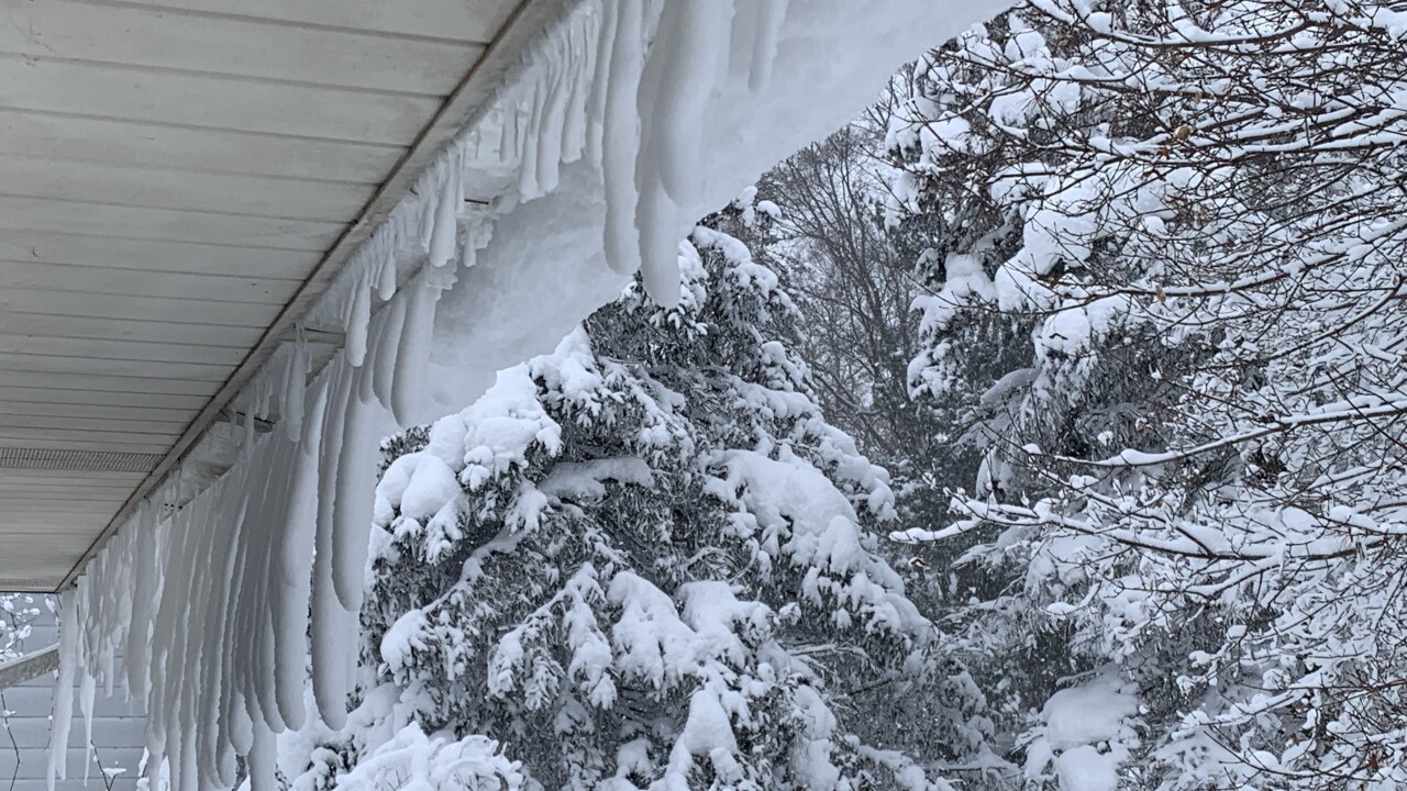 Chris Bovia, Icicles have snow drifts