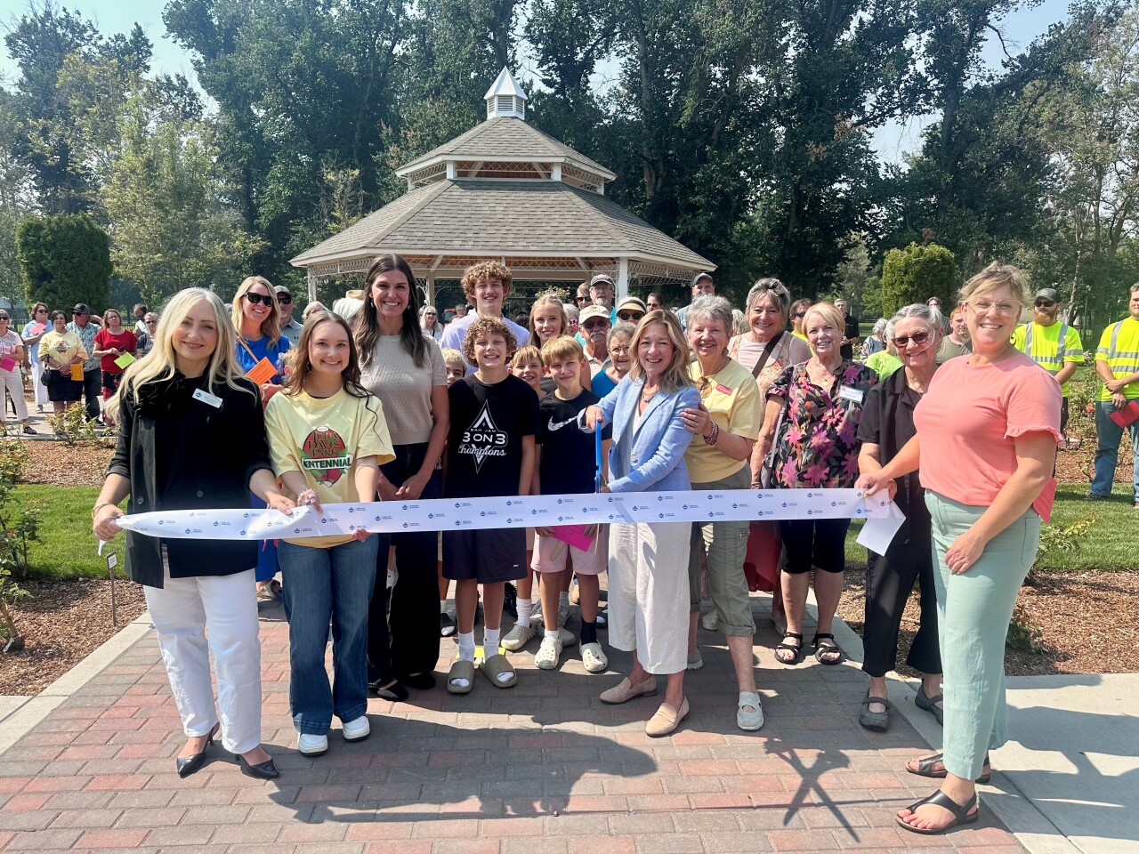 Rose Garden Ribbon Cutting