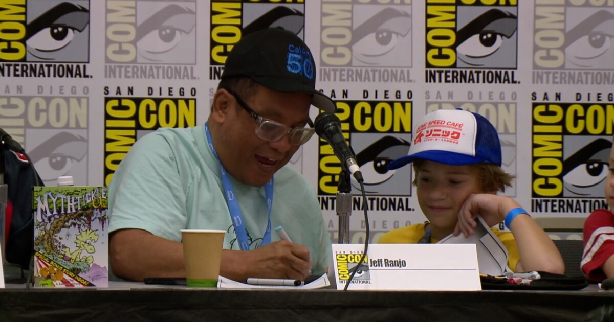 Kids take home original art from San Diego animators on Comic-Con's final day - Vimarsana News
