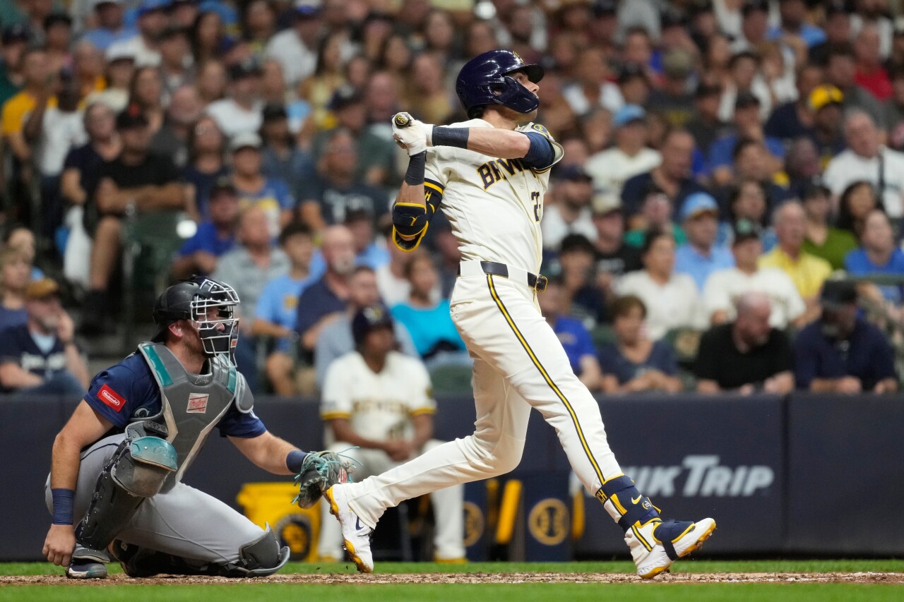 Mariners Brewers Baseball