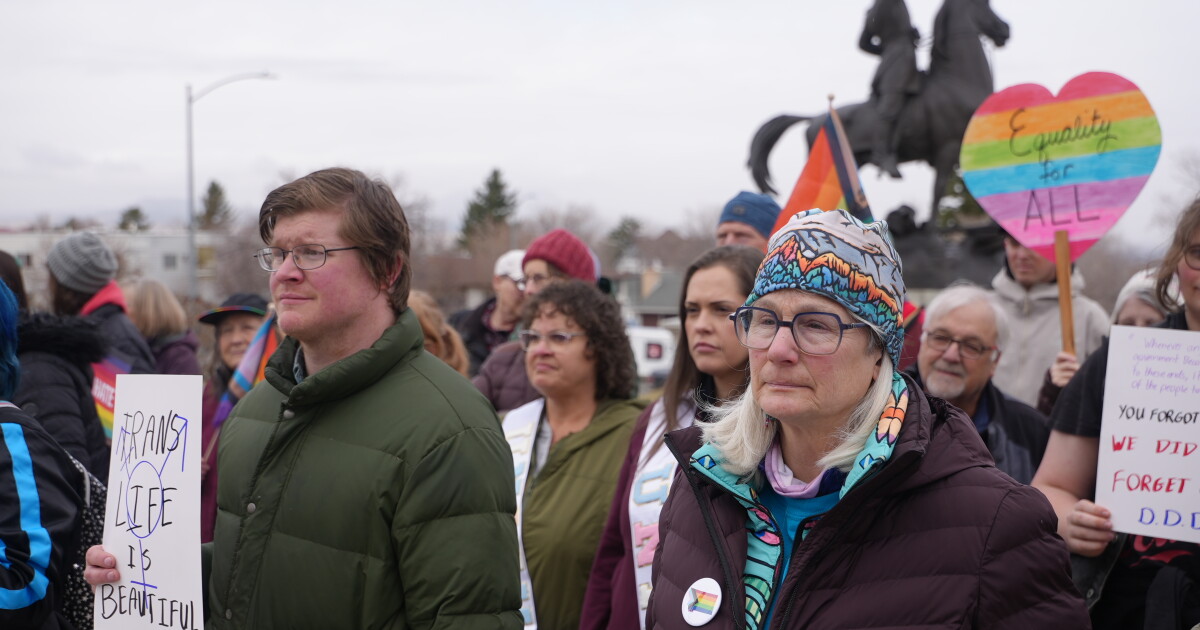 Montana State Capitol rally marks Trans Day of Visibility
