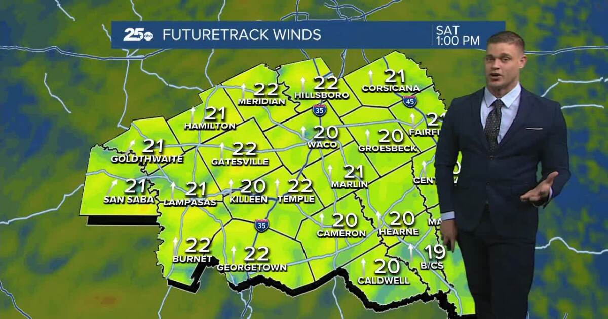 Warm Breezy Saturday In Central Texas warm-breezy-saturday-in-central-texas