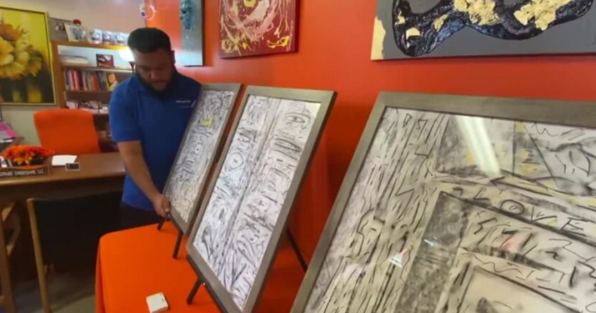 How this Petersburg artist is transforming trauma into art