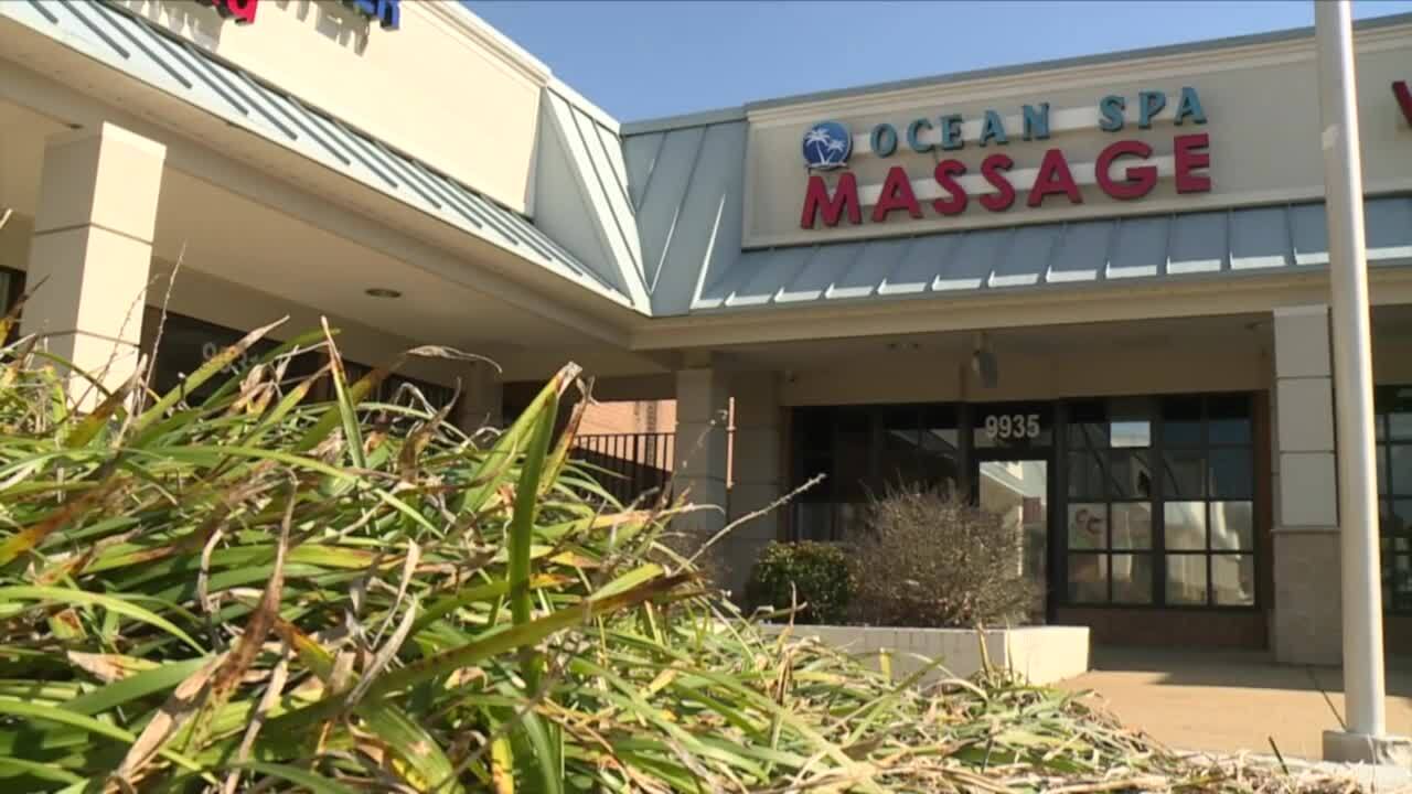 Chesterfield Massage Arrests