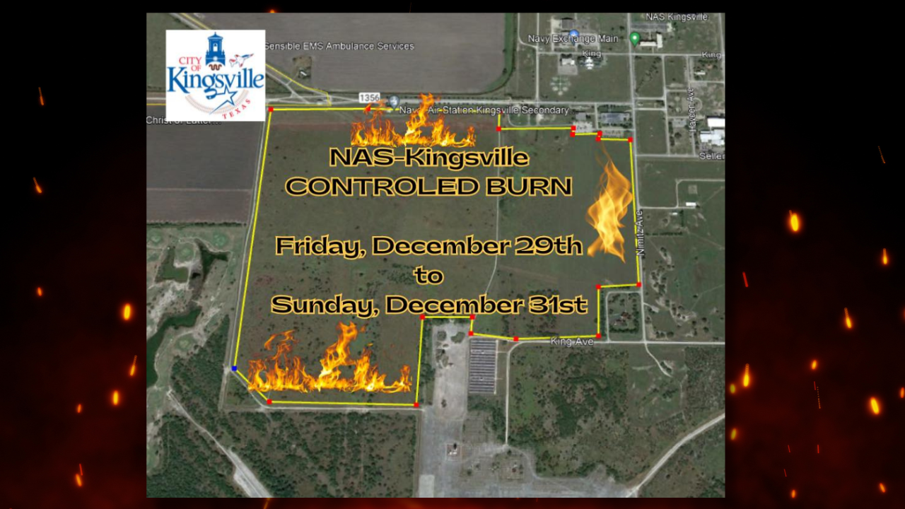 NAS Kingsville controlled burn  