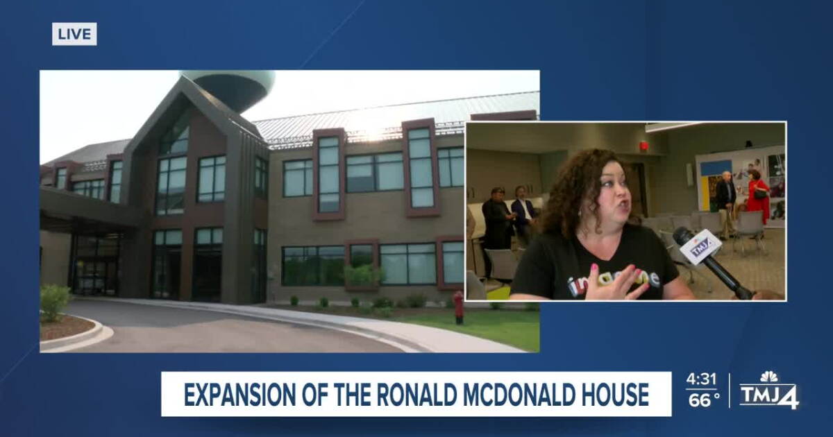 First look inside Ronald McDonald House expansion