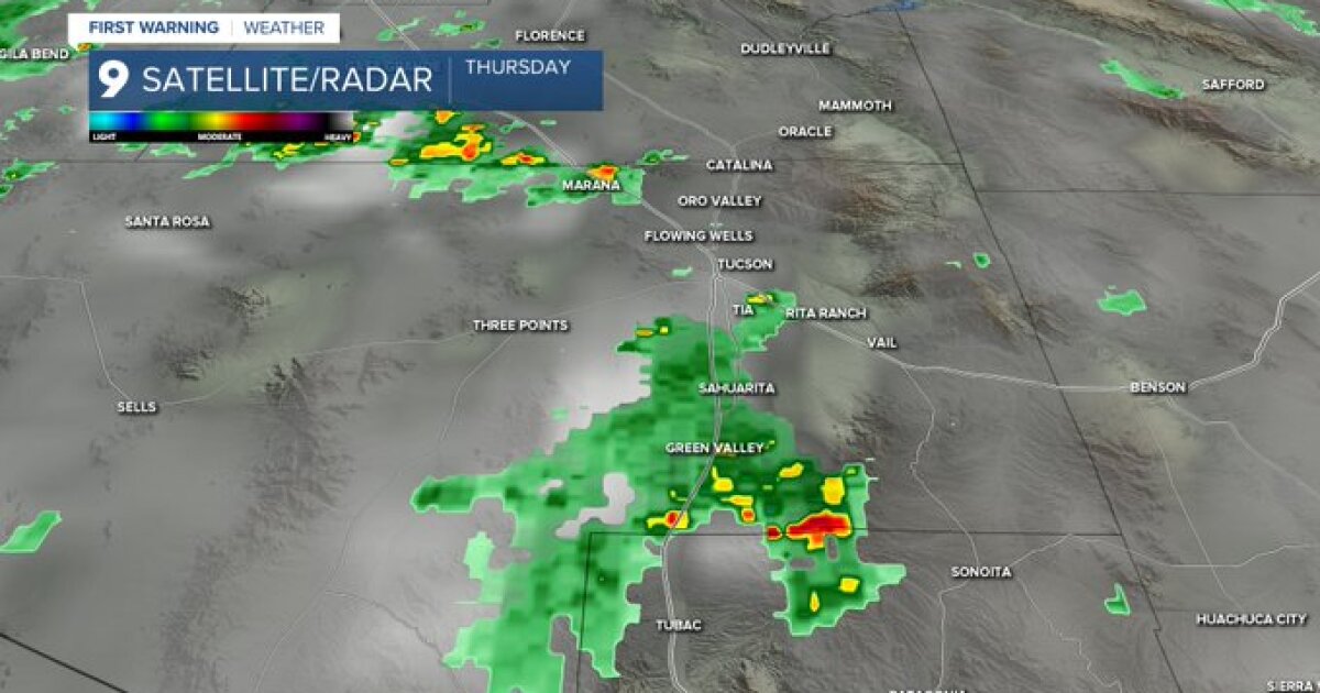 LIVE UPDATES Flash Flood Warning issued for Tanque Verde Wash