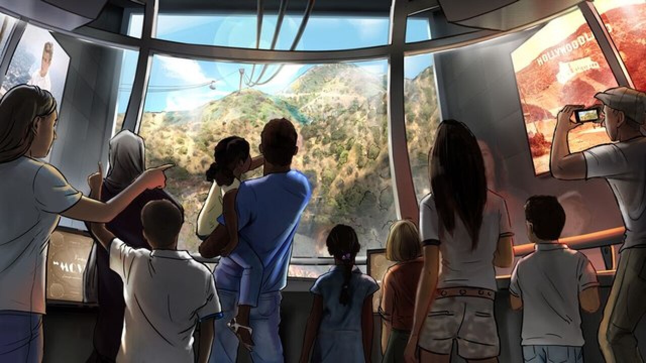 Warner Bros. proposes $100M aerial tram to Hollywood sign
