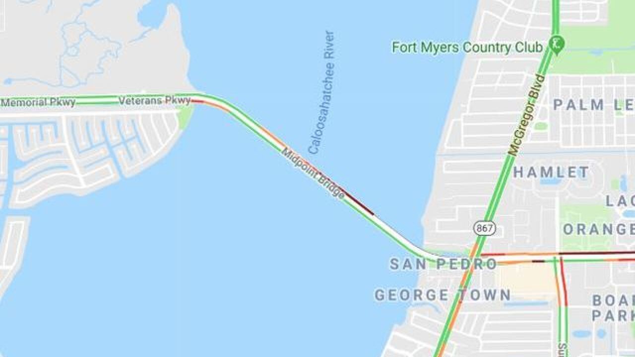 Westbound lanes of Midpoint Bridge reopen