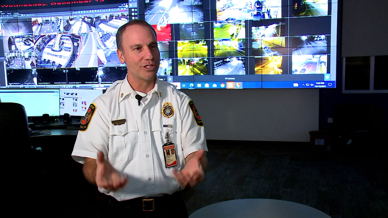 Suffolk Fire Chief Michael Barakey