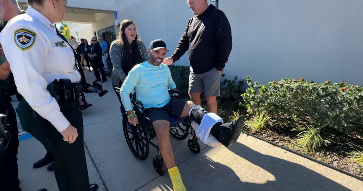 HCSO Corporal Carlos Brito released from rehabilitation hospital - Vimarsana News