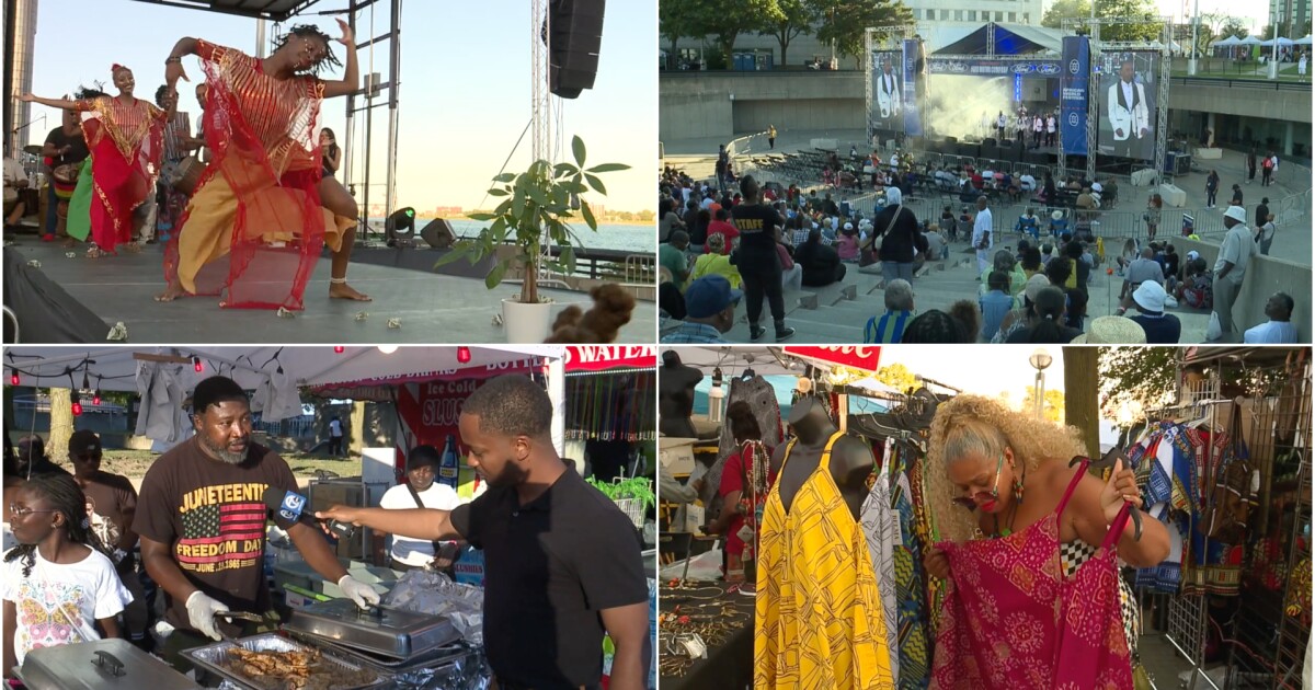 Detroit's 42nd annual African World Festival returns to Hart Plaza
