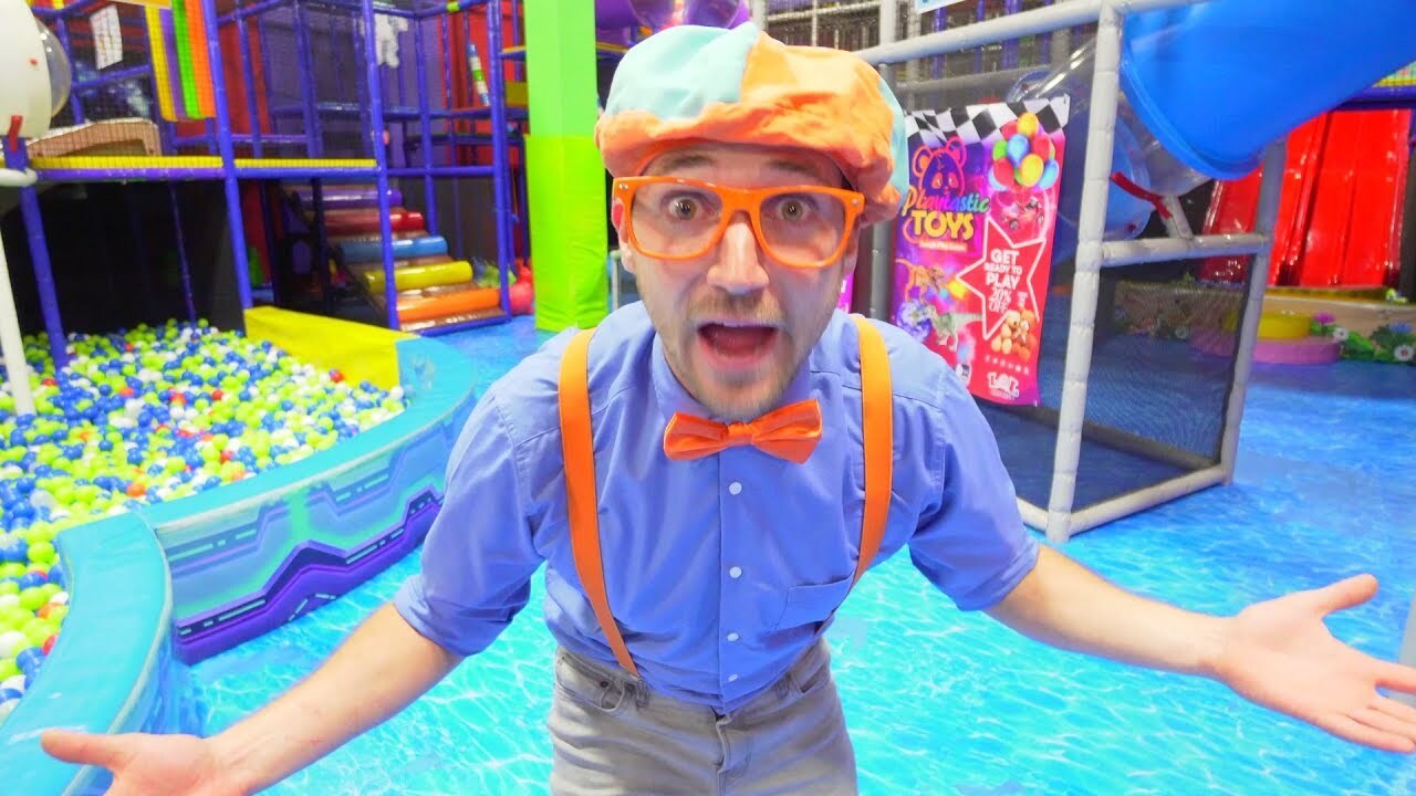 Stevin John, who plays Blippi