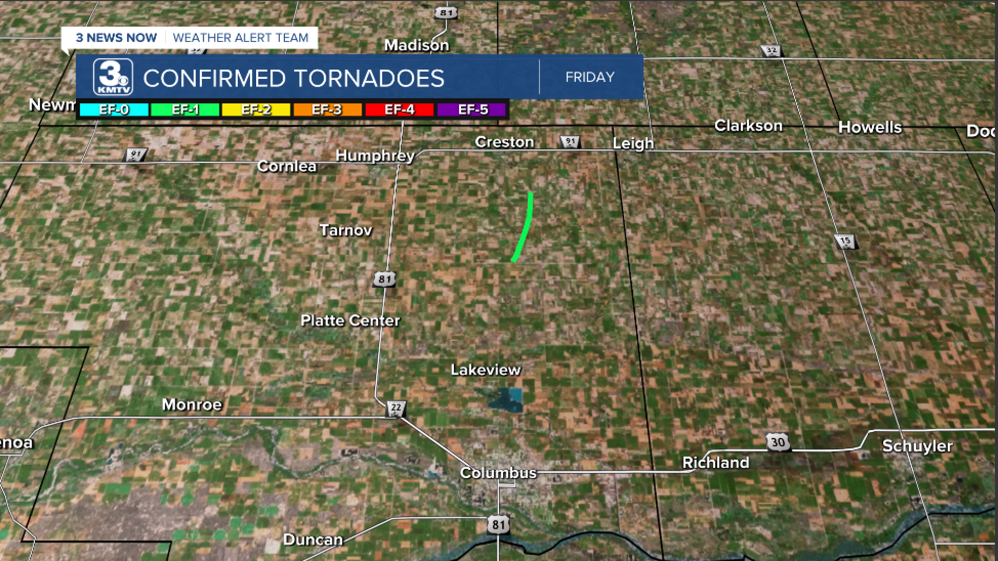 The Tornadoes of the "Arbor Day Tornado Outbreak" of 2024
