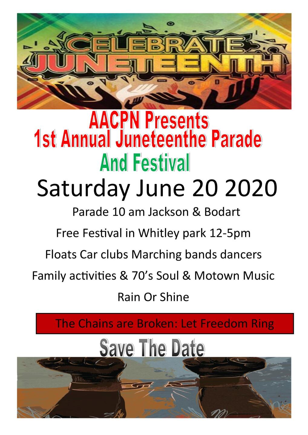 Green Bay area celebrates 1st annual Juneteenth Parade and Festival