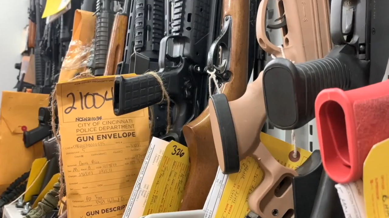 Guns Cincinnati gun violence