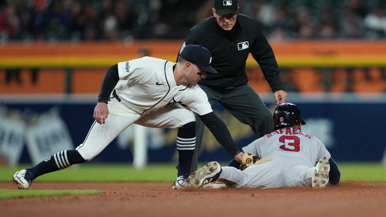 Red Sox Tigers Baseball