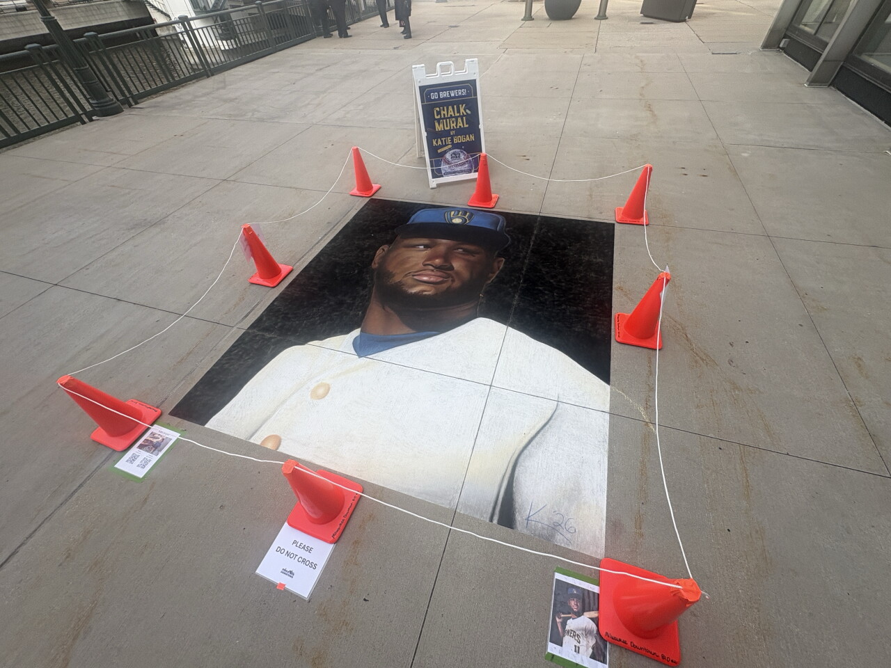Milwaukee Brewers Jackson Chourio portrait