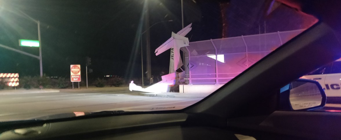 Loop 202 and McClintock plane crash