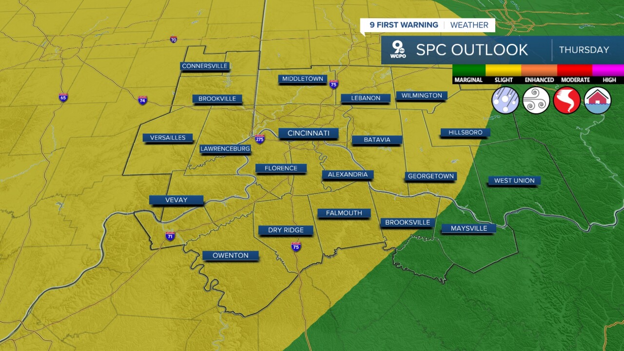 Thursday SPC Outlook