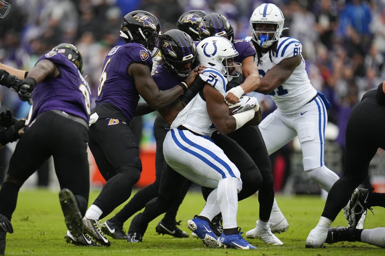 Colts Ravens Football