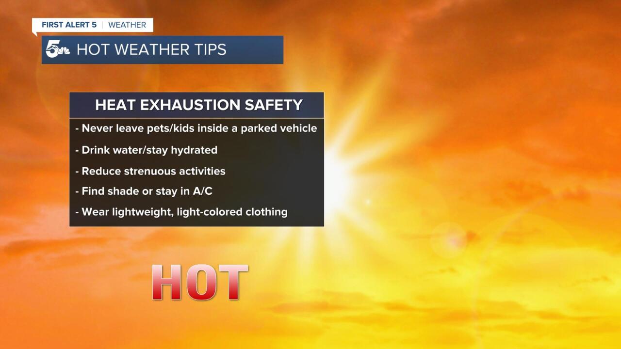 Hot Weather Tips