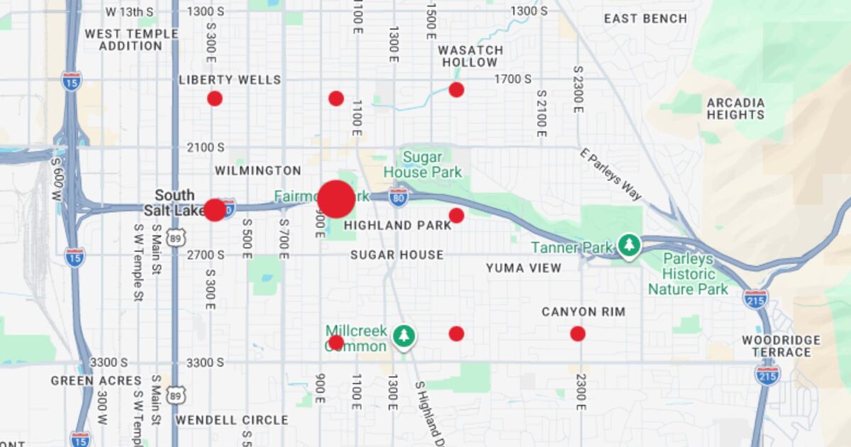 Thousands impacted by power outage in Salt Lake area