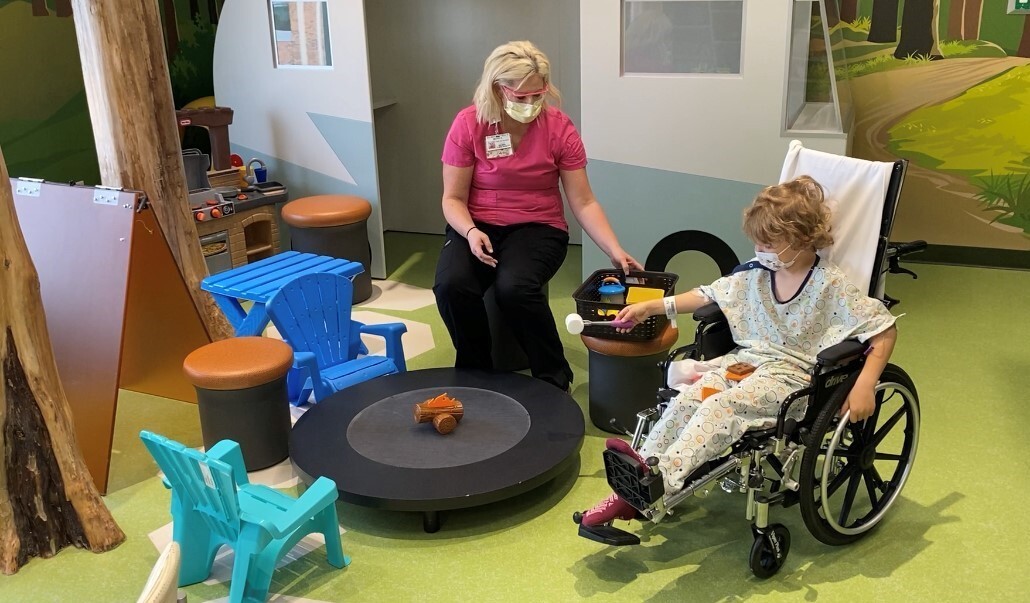Bronson Children's Hospital Playroom patient.jpg
