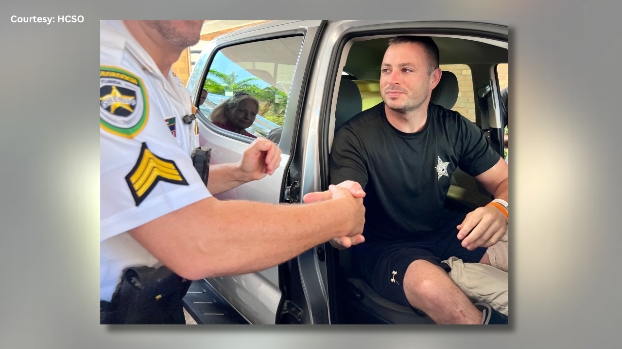 Deputy released from hospital on Saturday