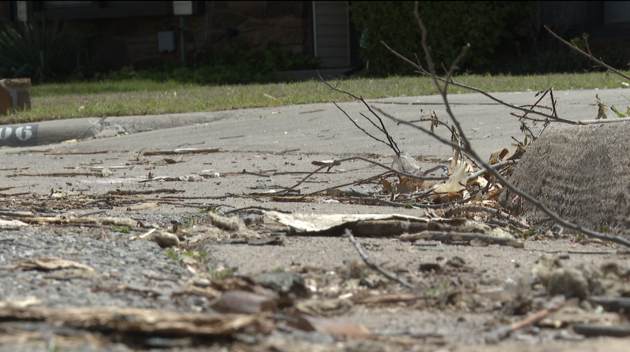 Tornado clean up
