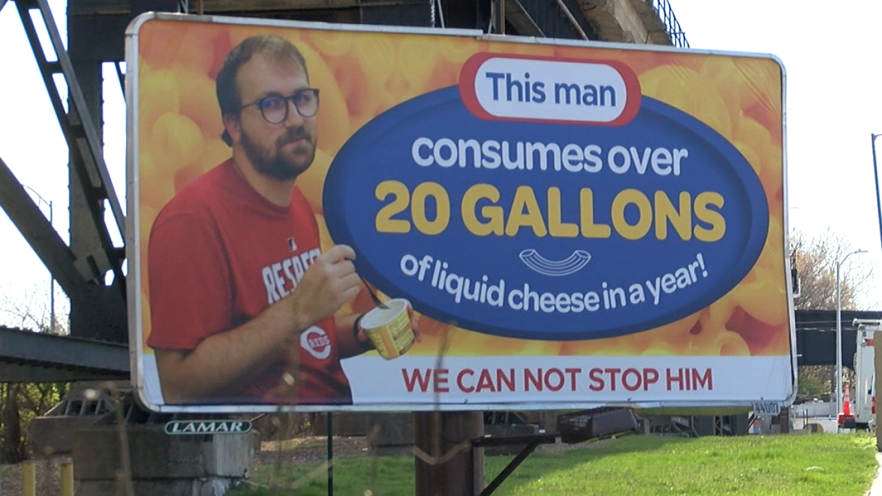 Cheese Man Billboard