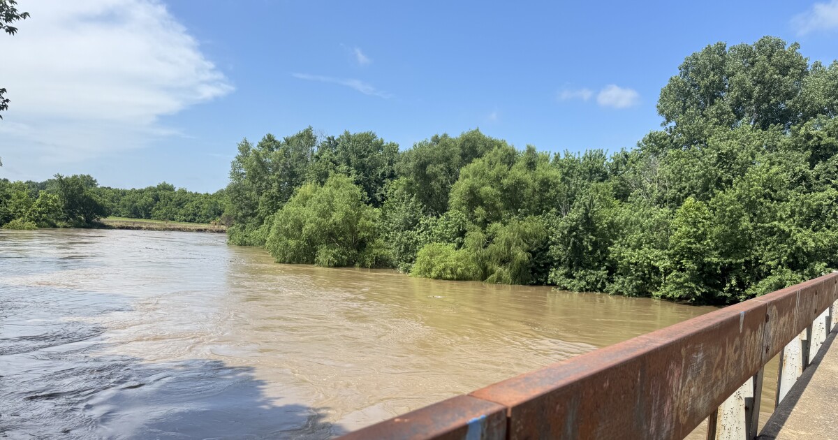 Officials continue monitoring Caney River flood potential