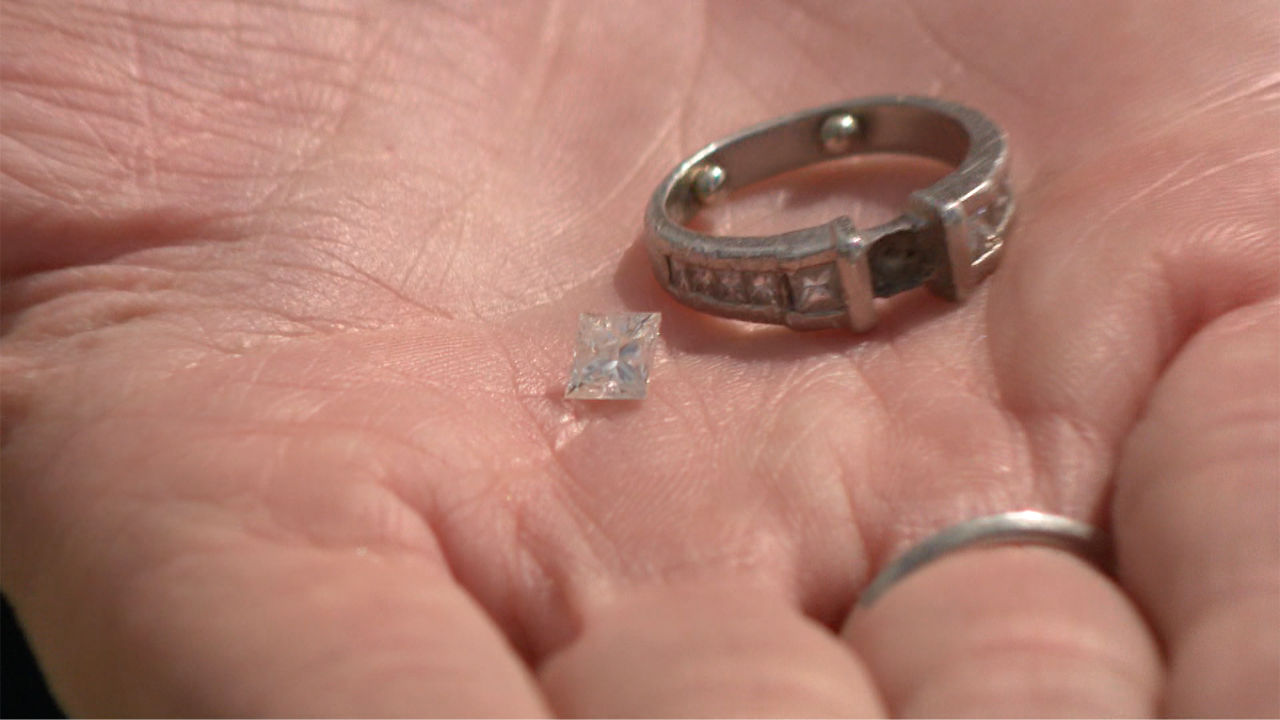 nuggets diamond ring