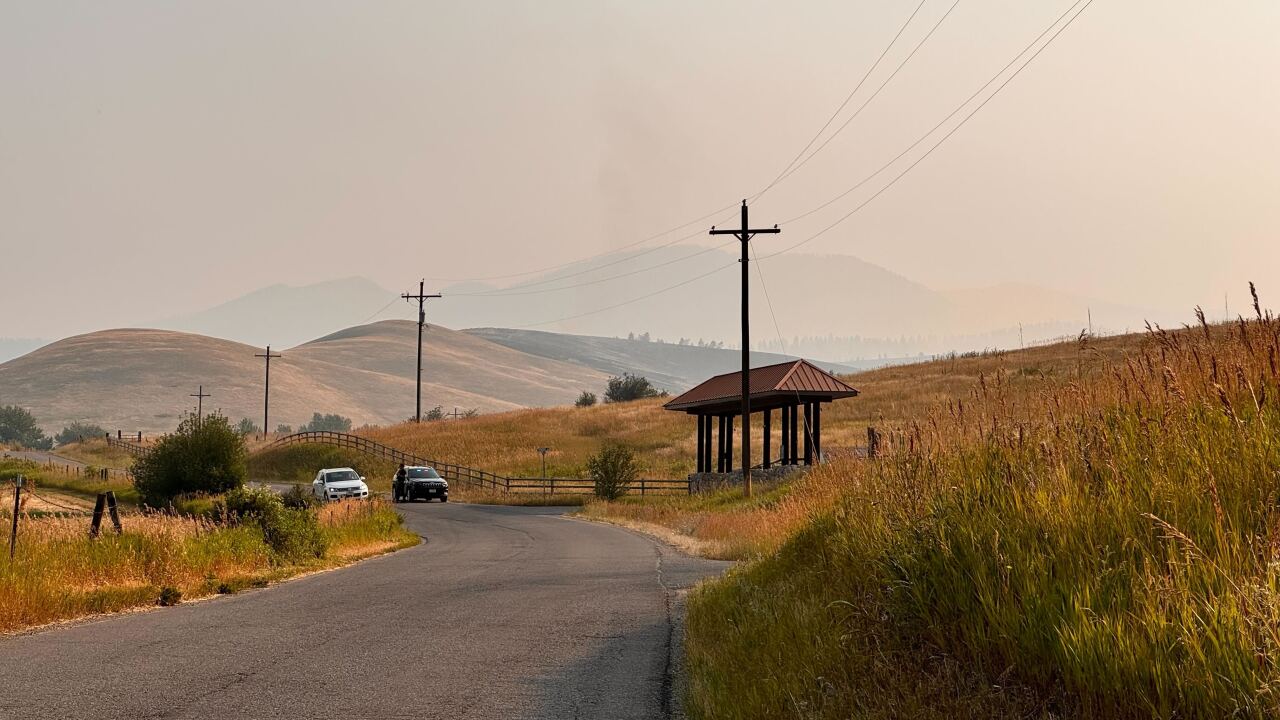 Butler Creek Road Fire 