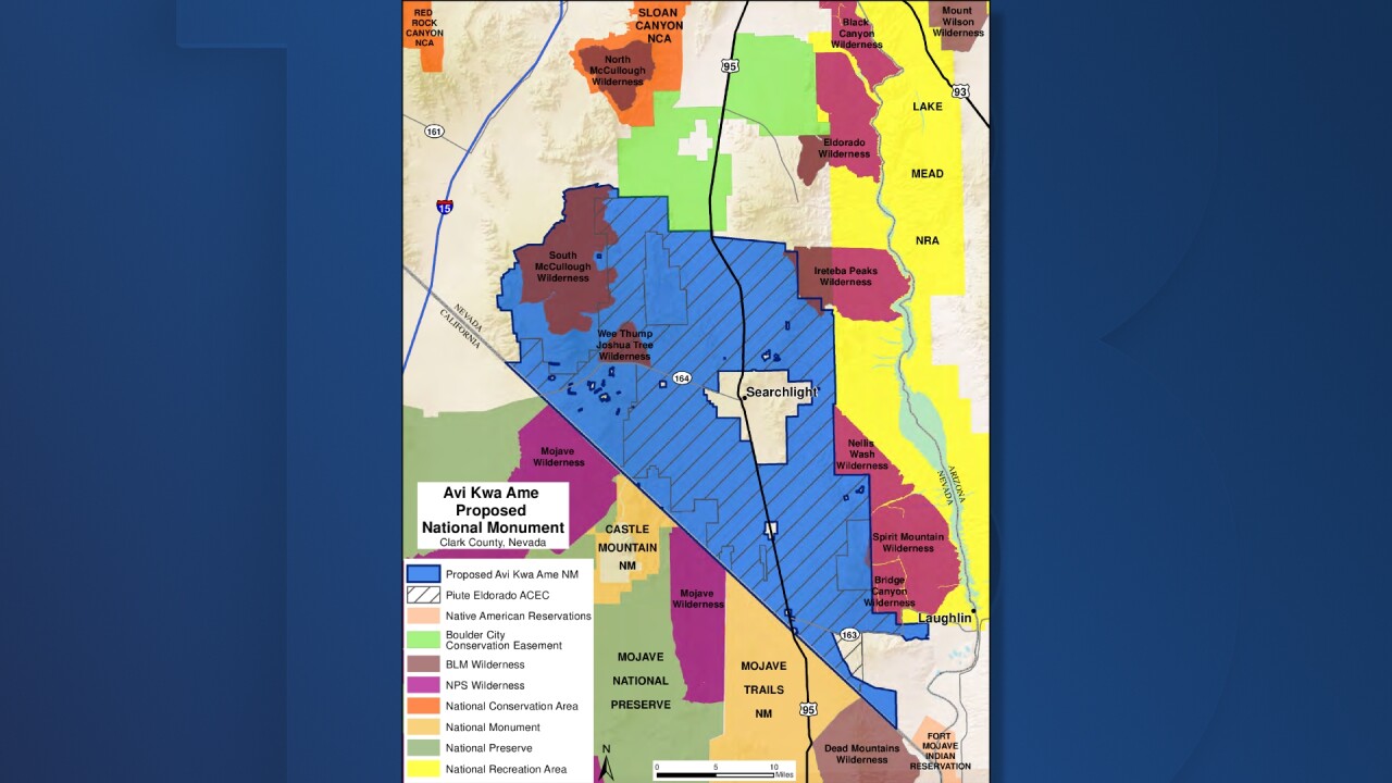 Avi Kwa Ame - Proposed area