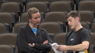 Thomas Robson talks to Omaha Supernovas incoming president Amanda Sjuts